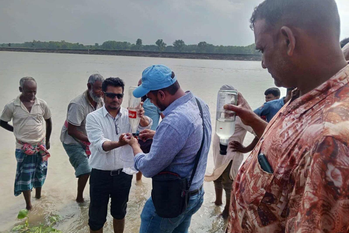 পদ্মাপাড়ে মিথেন গ্যাসের উপস্থিতি পেল বাপেক্স