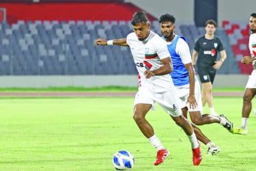 জামালদের ভারত ম্যাচের প্রস্তুতি