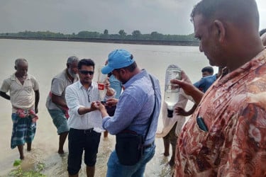 পদ্মাপাড়ে মিথেন গ্যাসের উপস্থিতি পেল বাপেক্স