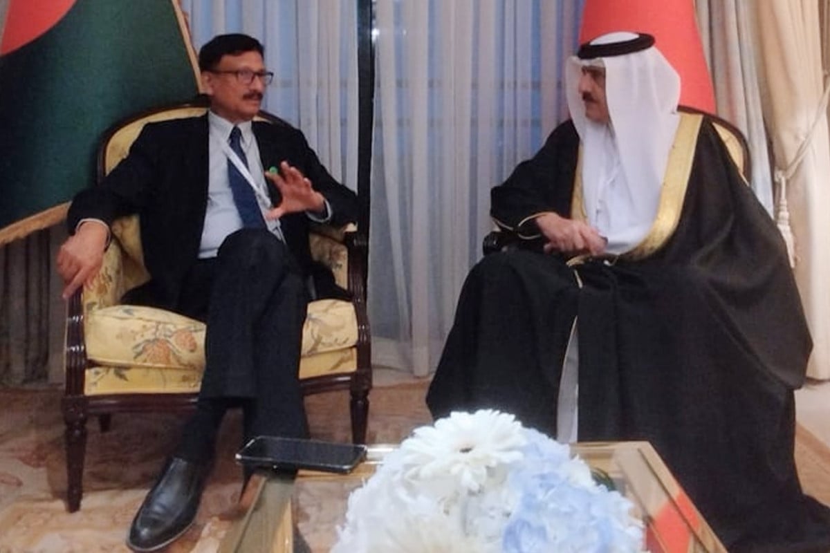 বাংলাদেশিদের জন্য বাহরাইনের ভিসা চালুর অনুরোধ পররাষ্ট্র উপদেষ্টার