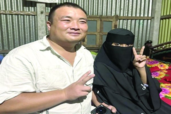 প্রেমের টানে চীন থেকে নাসিরনগরে