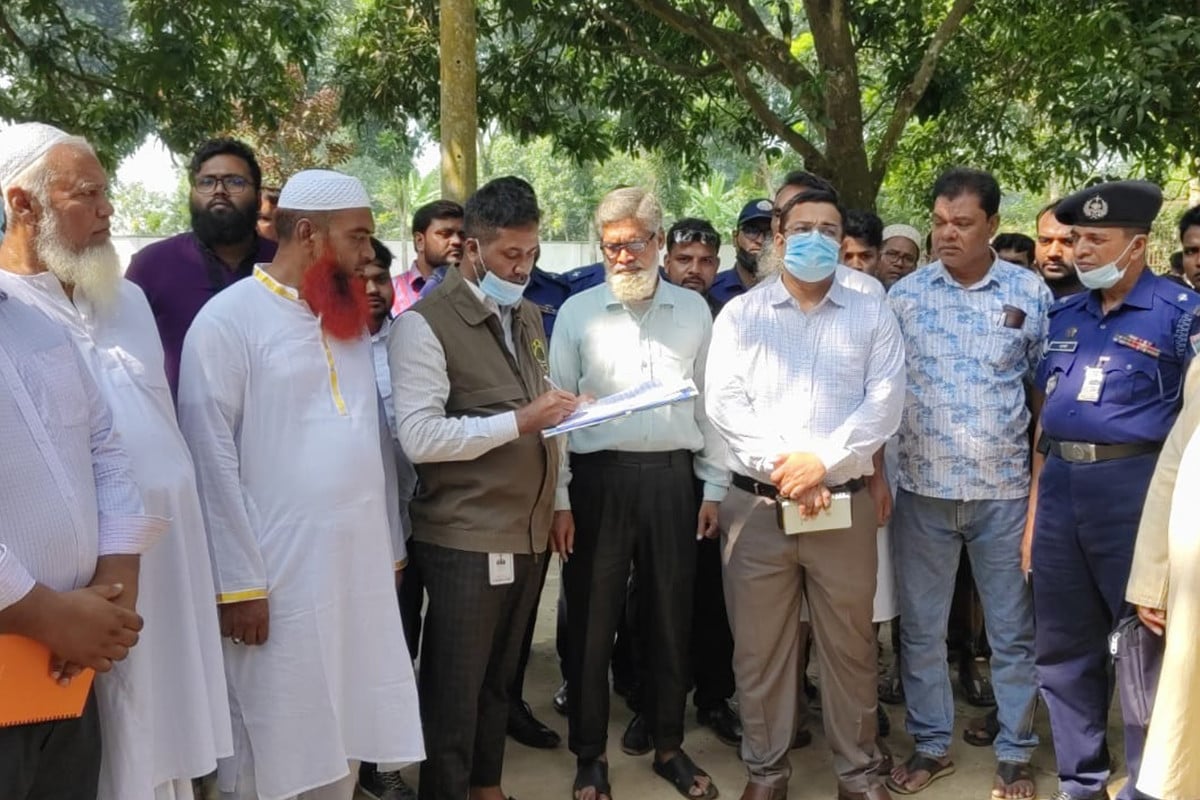 জুলাইশহীদ মাসুদ রানার মরদেহ উত্তোলনে পরিবারের আপত্তি, ফিরে গেলেন ম্যাজিস্ট্রেট