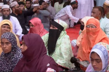 ২২তম দিনে ইবতেদায়ি শিক্ষকদের অবস্থান, আজ করবেন বিক্ষোভ