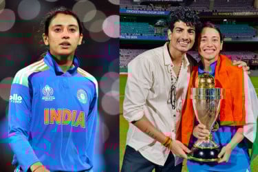 বিশ্বকাপ জয়ের পর বিয়ের পিঁড়িতে স্মৃতি মান্ধানা!