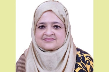 সিলেট-২ আসনে ধানের শীষের প্রার্থী ইলিয়াসপত্নী লুনা