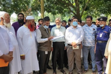 জুলাইশহীদ মাসুদ রানার মরদেহ উত্তোলনে পরিবারের আপত্তি, ফিরে গেলেন ম্যাজিস্ট্রেট