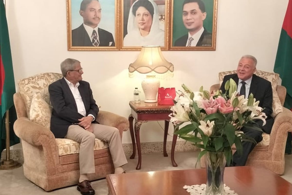 বিএনপি মহাসচিবের সঙ্গে মিশরীয় রাষ্ট্রদূতের সাক্ষাৎ