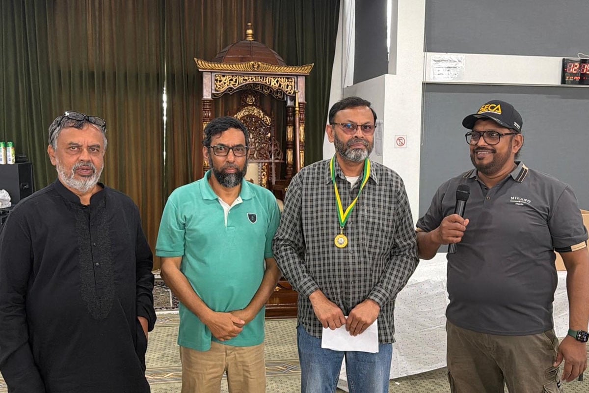 সিডনিতে প্রবাসী সাংবাদিকতায় অবদানে সম্মাননা পেলেন নাইম আবদুল্লাহ