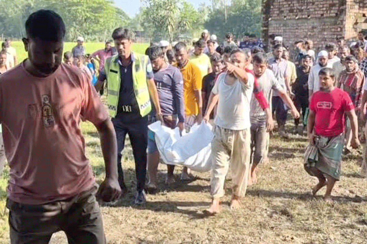 বগুড়ায় ধানক্ষেত থেকে ব্যবসায়ীর মরদেহ উদ্ধার