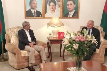 বিএনপি মহাসচিবের সঙ্গে মিশরীয় রাষ্ট্রদূতের সাক্ষাৎ