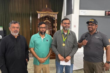 সিডনিতে প্রবাসী সাংবাদিকতায় অবদানে সম্মাননা পেলেন নাইম আবদুল্লাহ