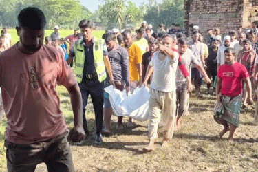 বগুড়ায় ধানক্ষেত থেকে ব্যবসায়ীর মরদেহ উদ্ধার