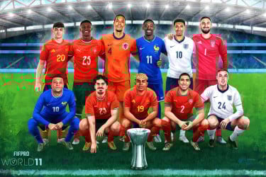 প্রথমবারের মতো বর্ষসেরা একাদশে নেই ব্রাজিল-আর্জেন্টিনার কেউ