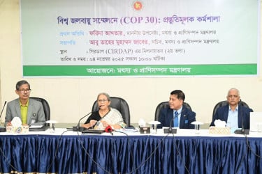 বৈশ্বিক জলবায়ু সম্মেলনে বাংলাদেশের প্রতিনিধিত্ব বাড়াতে হবে : মৎস্য উপদেষ্টা