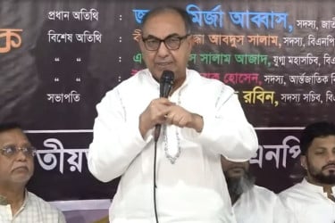 দুই দল যা-ই বলে, সরকার তা-ই করে : মির্জা আব্বাস