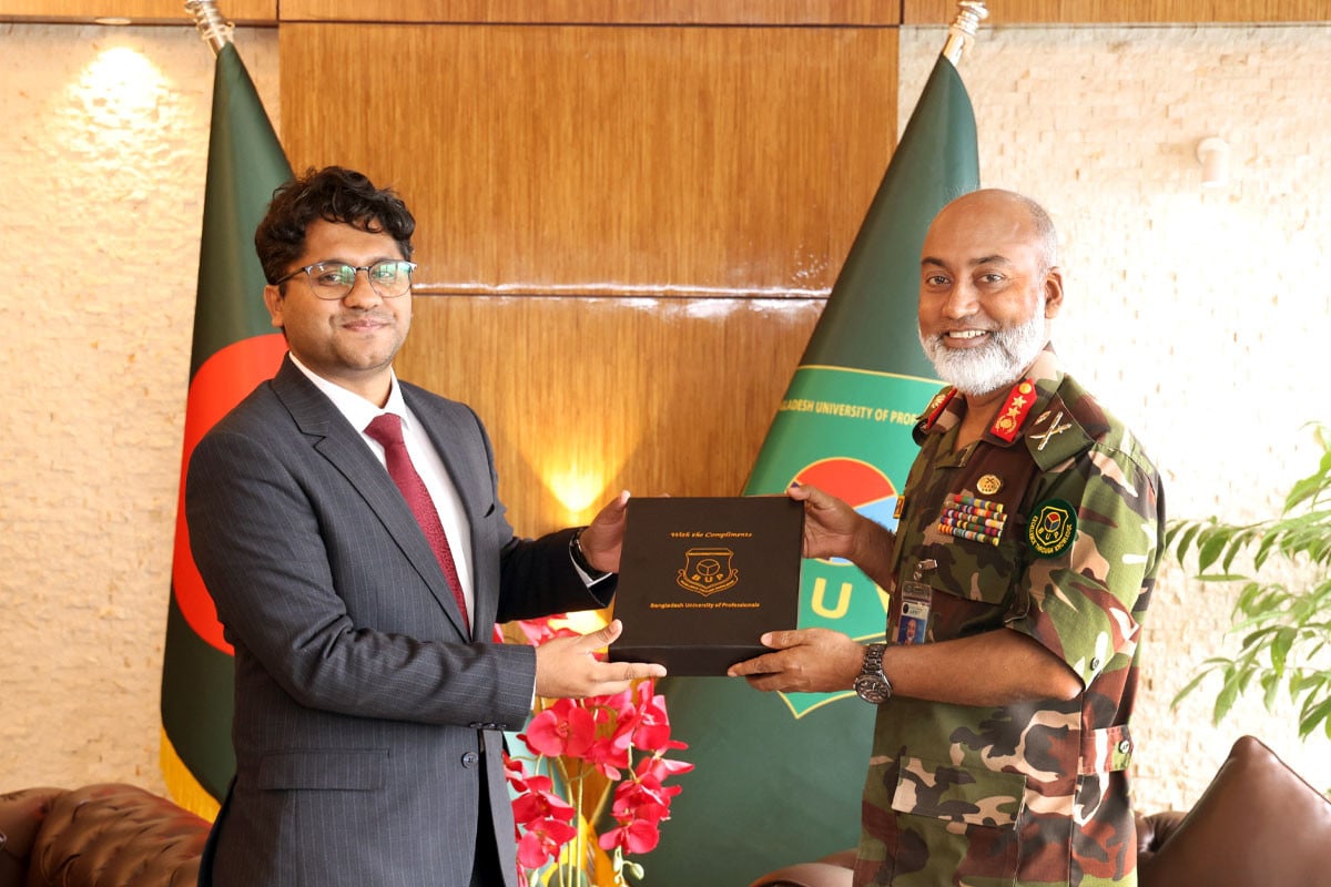 মালদ্বীপে নিযুক্ত বাংলাদেশ হাইকমিশনারের সঙ্গে বিইউপি উপাচার্যের সৌজন্য সাক্ষাৎ