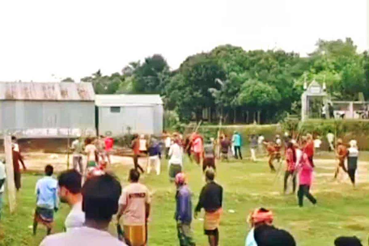 সরাইলে জমি সংক্রান্ত বিরোধে দু’পক্ষের সংঘর্ষ, আহত ১৫