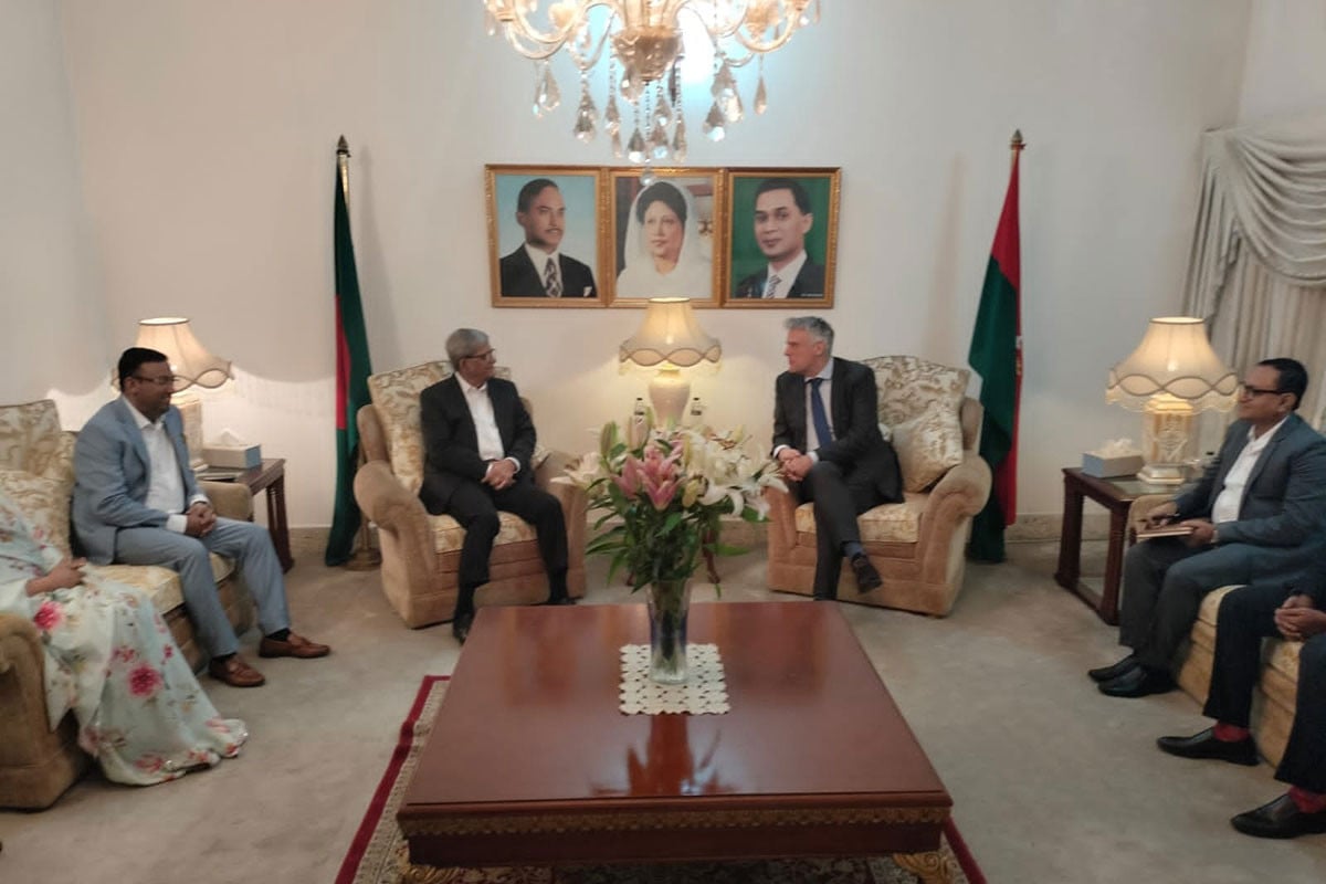 বিএনপির প্রতিনিধি দলের সঙ্গে নেদারল্যান্ডসের রাষ্ট্রদূত বোরিসের সাক্ষাৎ