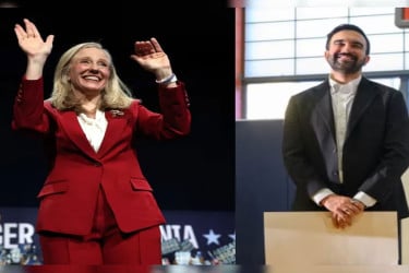 ভার্জিনিয়ার প্রথম নারী গভর্নর নির্বাচিত, নিউইয়র্কে এগিয়ে মামদানি