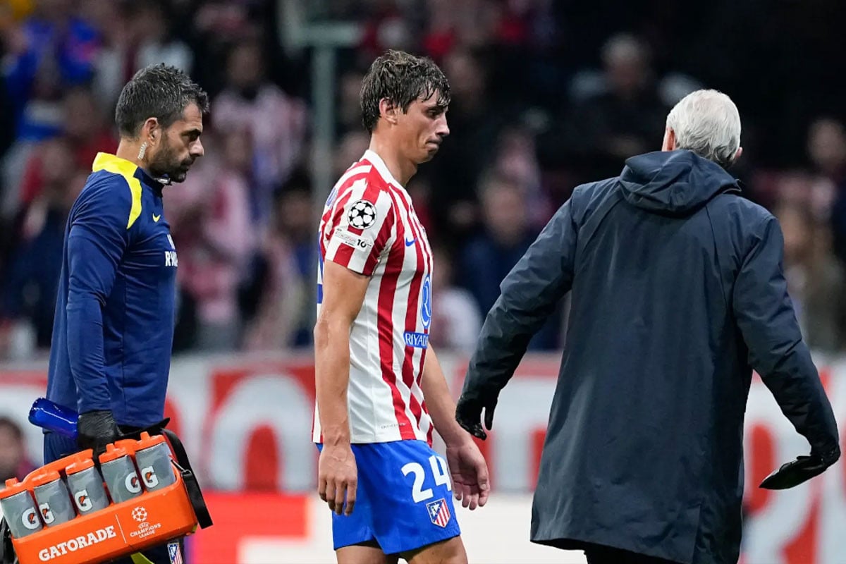 চোটে ছিটকে গেলেন আতলেতিকোর ডিফেন্ডার