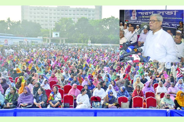 তরিকুল ইসলামের মৃত্যুবার্ষিকীতে মির্জা ফখরুল