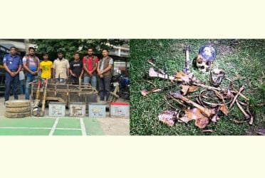 সিরাজগঞ্জে অটোচালক হত্যার রহস্য উদঘাটন, তিনজন গ্রেফতার