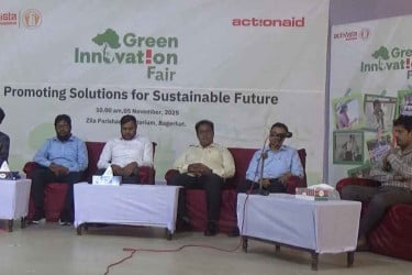 বাগেরহাটে পরিবেশবান্ধব পণ্য নিয়ে মেলা