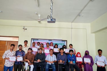 পাবিপ্রবিতে নবীন শিক্ষার্থীদের নিয়ে বসুন্ধরা শুভসংঘের ‘পাবলিক স্পিকিং প্রতিযোগিতা’