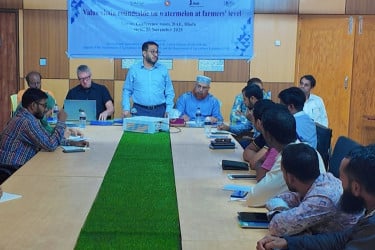 ভোলার তরমুজকে ব্র্যান্ডিং ও ভ্যালু চেইন উন্নয়নে রাউন্ডটেবিল বৈঠক