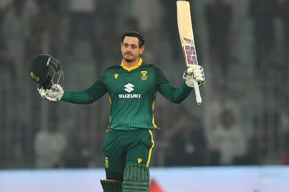 ডি ককের সেঞ্চুরিতে পাকিস্তানকে হেসেখেলে হারাল প্রোটিয়ারা