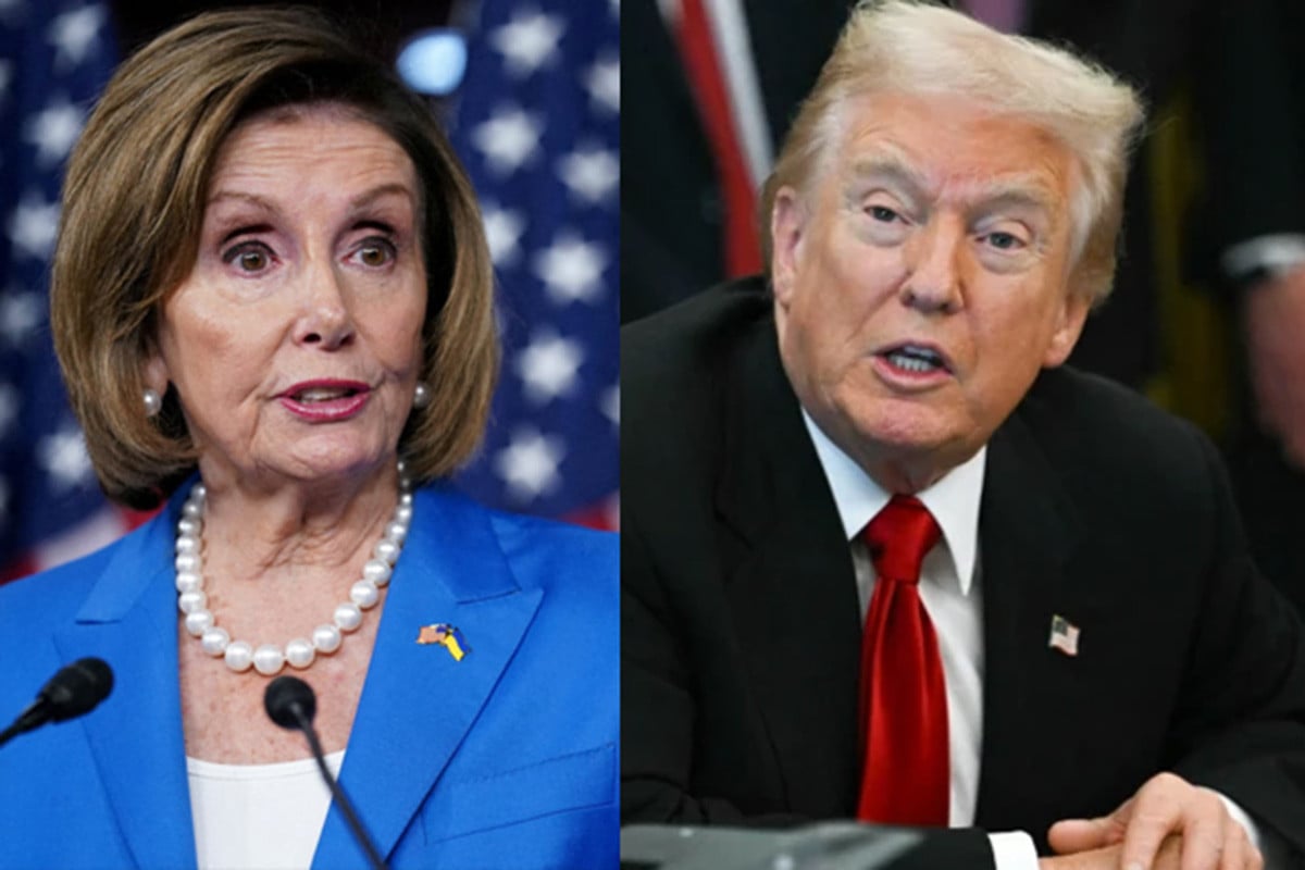 অবসরের ঘোষণার পর ন্যান্সি পেলোসিকে ‘শয়তান মহিলা’ বললেন ট্রাম্প