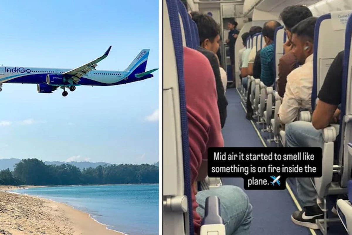 হঠাৎ মাঝ আকাশে পোড়া গন্ধ, আতঙ্কে উড়োজাহাজের যাত্রীরা!