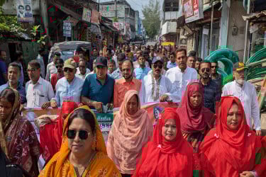 মোংলায় জাতীয় বিপ্লব ও সংহতি দিবস পালিত