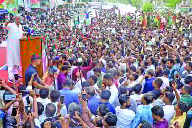 গণভোটের দাবি নির্বাচন বানচালের ষড়যন্ত্র