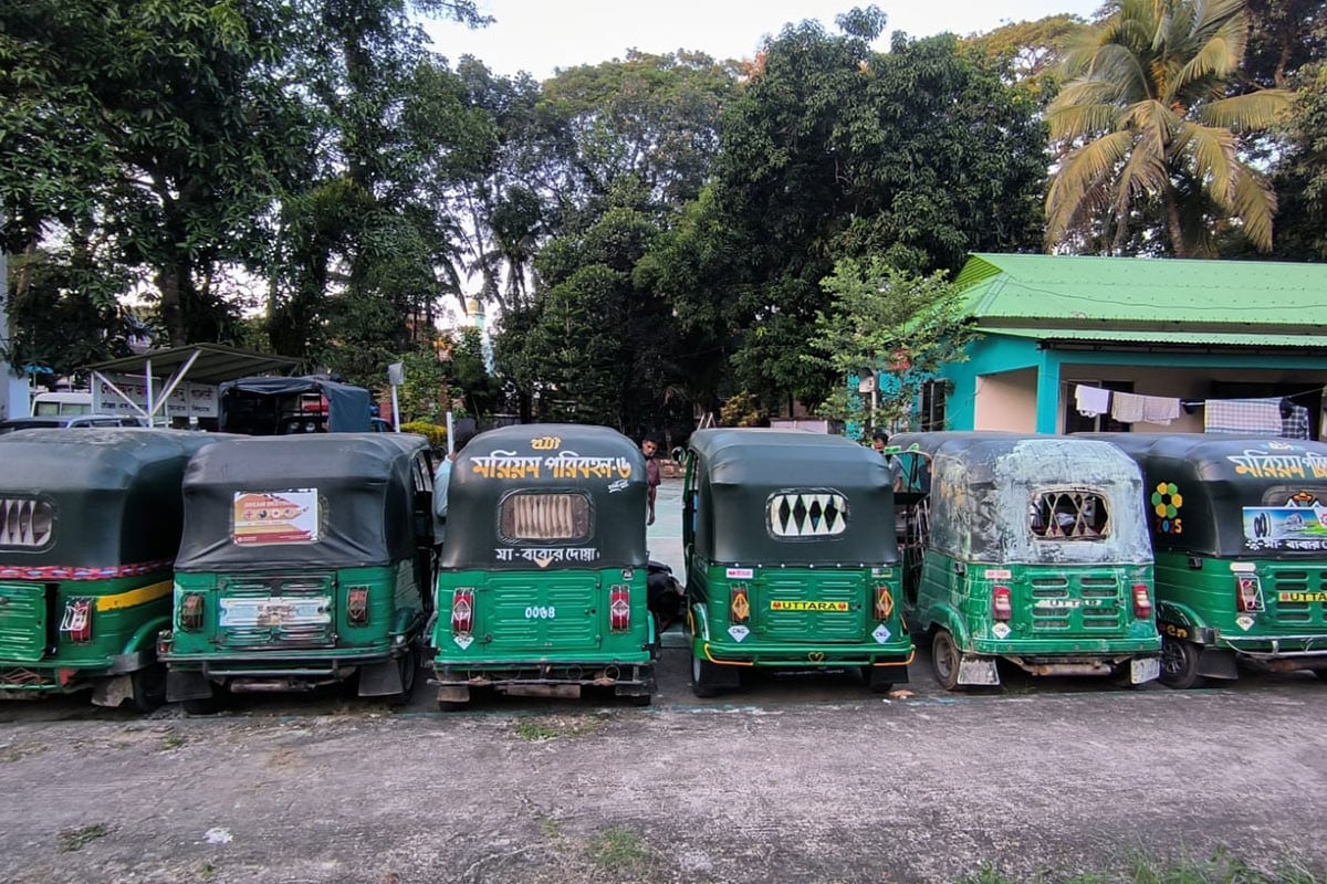 বিশ্বনাথে ৬ চোরাই সিএনজি উদ্ধার, ১ আটক