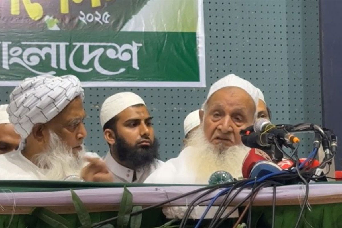 জামায়াতের সঙ্গে কোনো ঐক্য হবে না: হেফাজত আমির