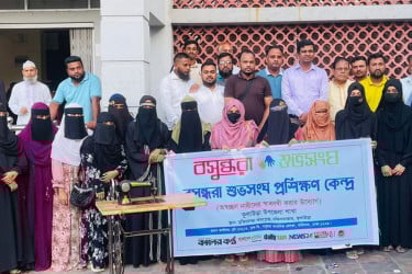 কুলাউড়ায় বসুন্ধরা শুভসংঘের সেলাই প্রশিক্ষণ কেন্দের উদ্বোধন