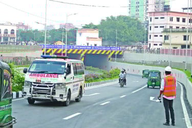 অবশেষে চালু টিটিপাড়া ছয় লেন আন্ডারপাস
