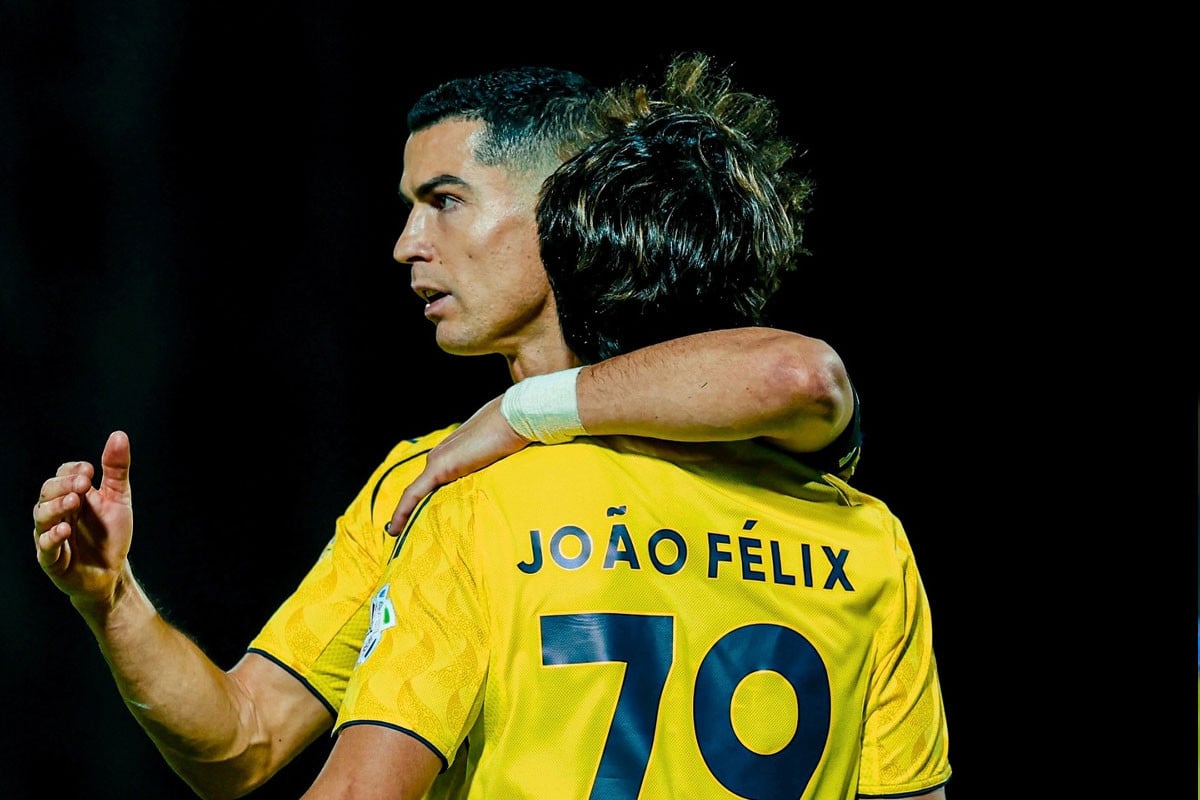 রোনালদো-ফেলিক্সের নৈপুণ্যে আল নাসরের টানা আট জয়