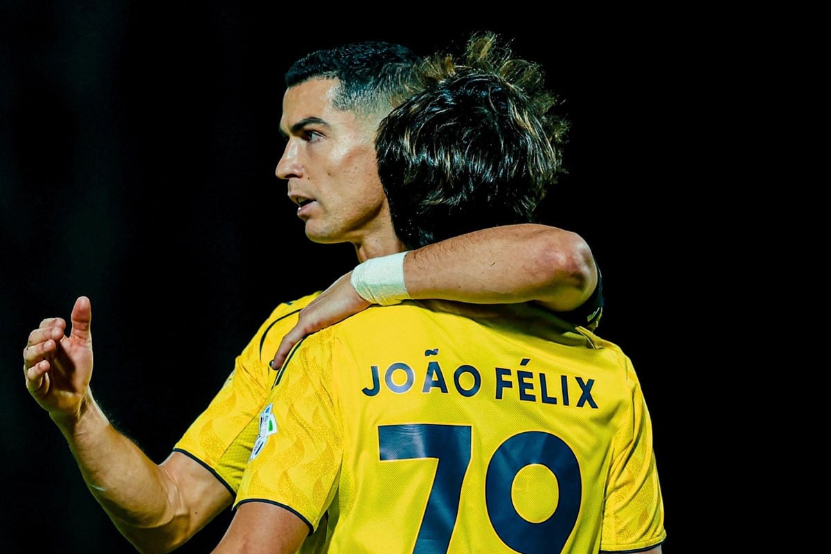 রোনালদো-ফেলিক্সের নৈপুণ্যে আল নাসরের টানা আট জয়