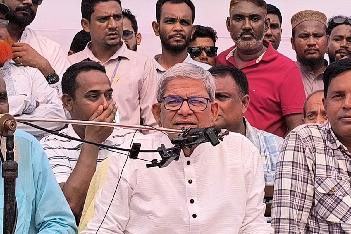 নির্বাচনের আগে গণভোট নয়, ভোটের দিনেই গণভোট হবে : মির্জা ফখরুল
