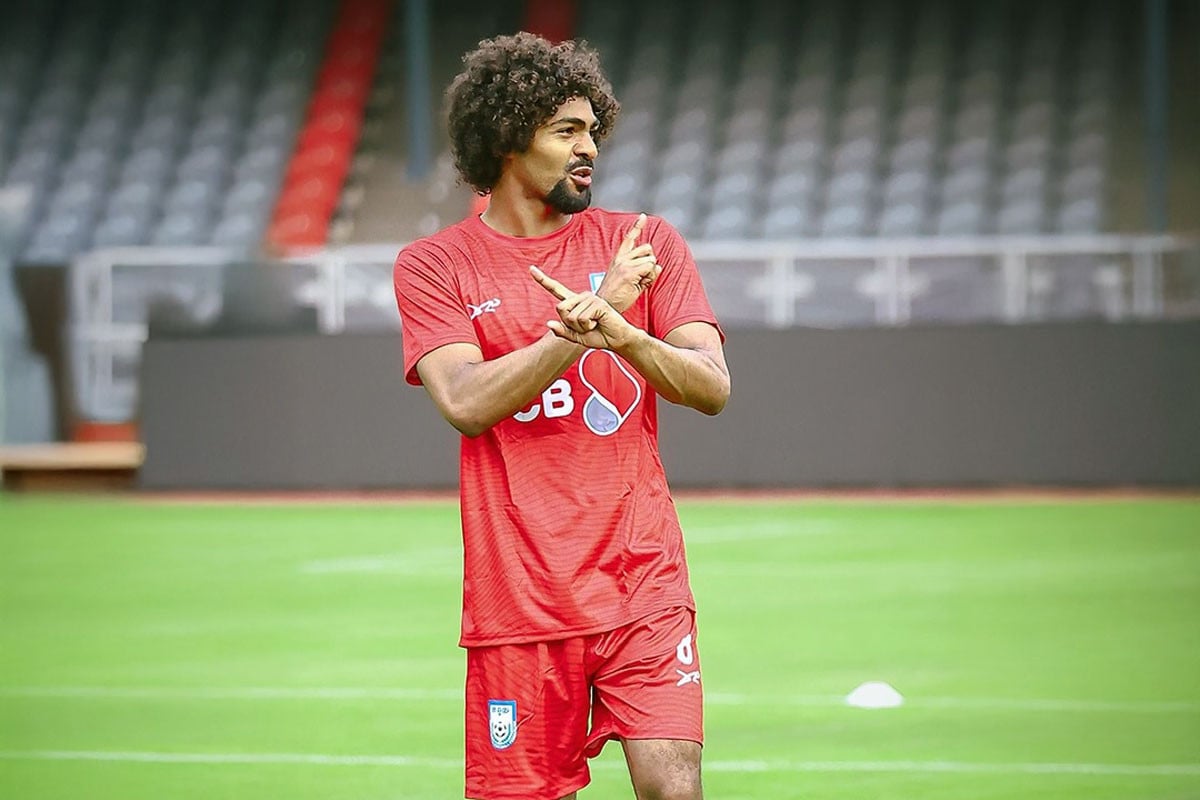 নেপাল–ভারত ম্যাচ খেলতে কাল দুপুরে আসছেন হামজা