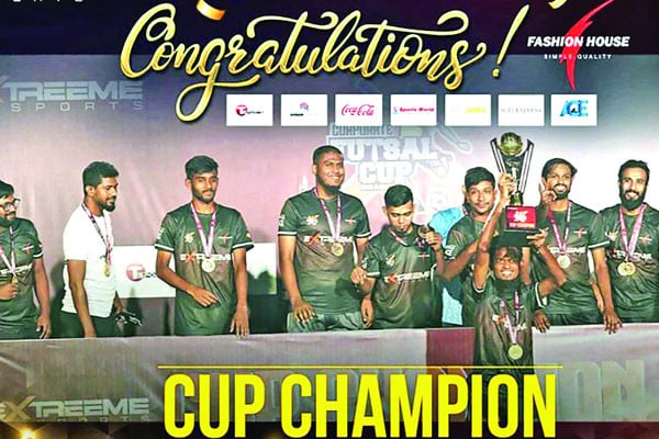 করপোরেট ফুটসাল কাপে চ্যাম্পিয়ন ফ্যাশন হাউস