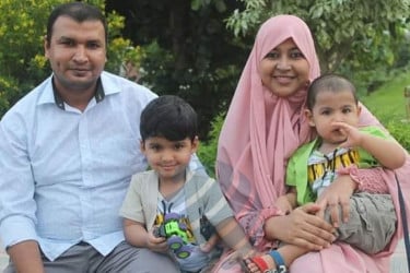 নিজের লিভার দান করে স্বামীর জীবন বাঁচালেন খাদিজা