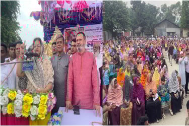 সিরাজগঞ্জে ধানের শীষের প্রচারণায় মহিলা সমাবেশ
