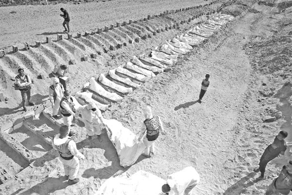 আরও ১৫ ফিলিস্তিনির লাশ ফেরত দিয়েছে ইসরায়েল