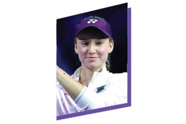 রাইবাকিনা ক্যারিয়ারসেরা অবস্থানে