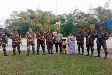 ভারতে আটক তিন বাংলাদেশিকে ফেরত দিল বিএসএফ