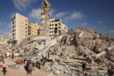 গাজায় সেনা পাঠাবে না আরব আমিরাত