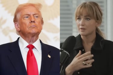 জেনিফার লরেন্সের সুর বদল, আর কিছু বলতে চান না ট্রাম্পকে নিয়ে